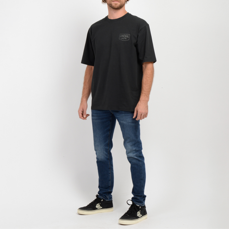 POLO M/C - T-SHIRT S-SLV MEN NEW OVERSIZE - BLACK