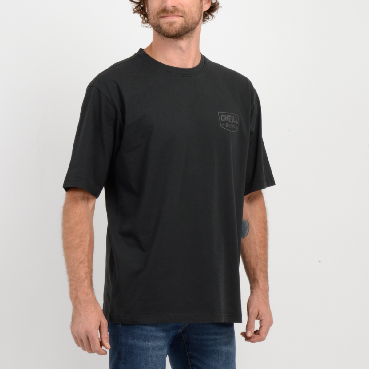 POLO M/C - T-SHIRT S-SLV MEN NEW OVERSIZE - BLACK