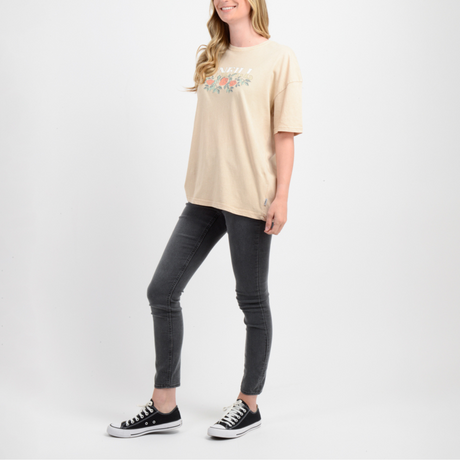 POLO MUJER - T-SHIRT S-SLV WOMAN - BLEACHED SAND
