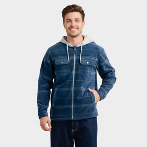 POLERON HOMBRE - STRIPE BLUE - IN26
