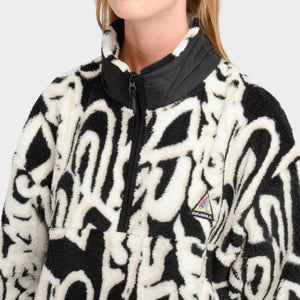 POLERON MUJER - PILE BLACK - IN26