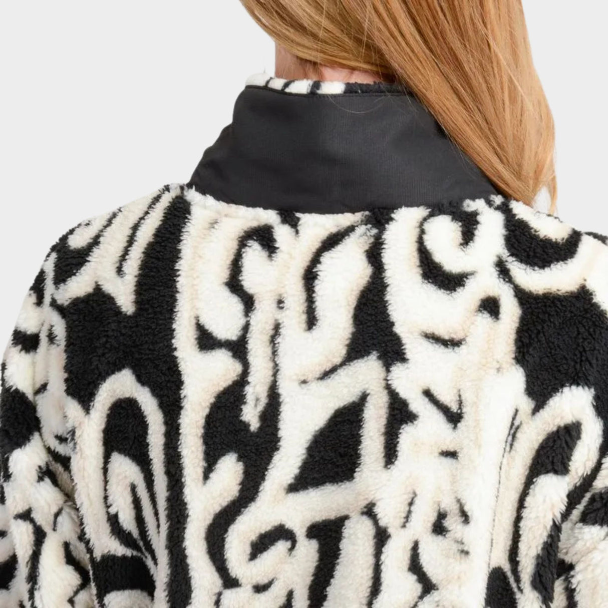 POLERON MUJER - PILE BLACK - IN26