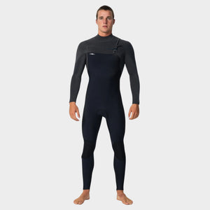 WETSUIT HOMBRE - LARGO - HYPERFREAK CZ FULL 4/3MM - TEMPERED STEEL IN26