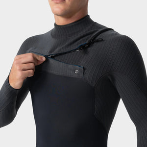 WETSUIT HOMBRE - LARGO - HYPERFREAK CZ FULL 4/3MM - TEMPERED STEEL IN26