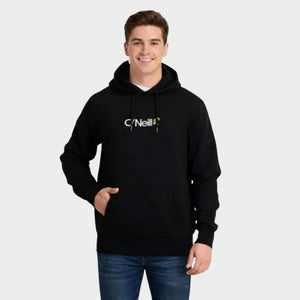 POLERON CON CAPUCHA HOMBRE - BLACK - IN26