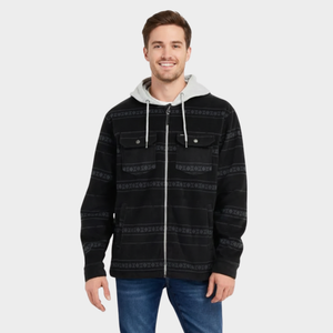 POLERON HOMBRE - STRIPE BLACK - IN26