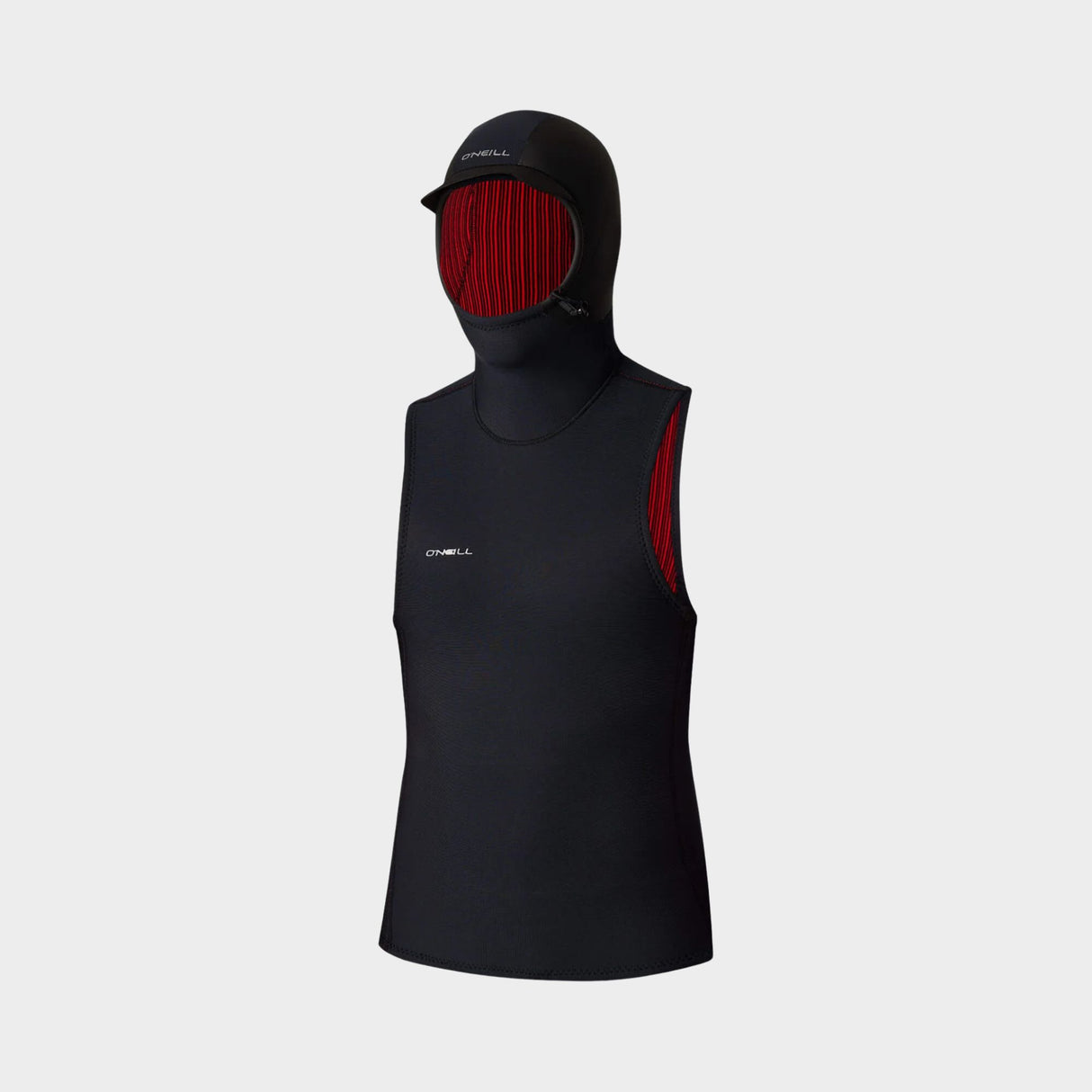 WETSUIT HOMBRE - LARGO - HYPER FIRE NO SLEEVE GBS HOODED VEST - BLACK IN26