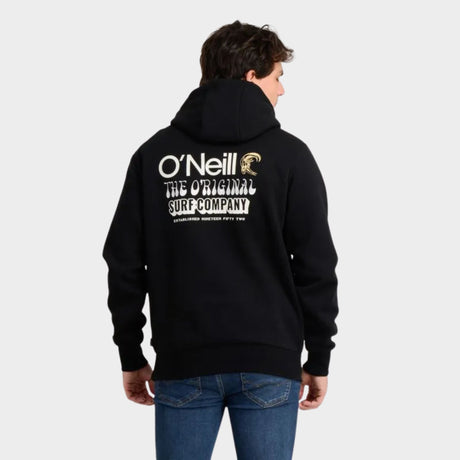 POLERON CON CAPUCHA HOMBRE - BLACK - IN26