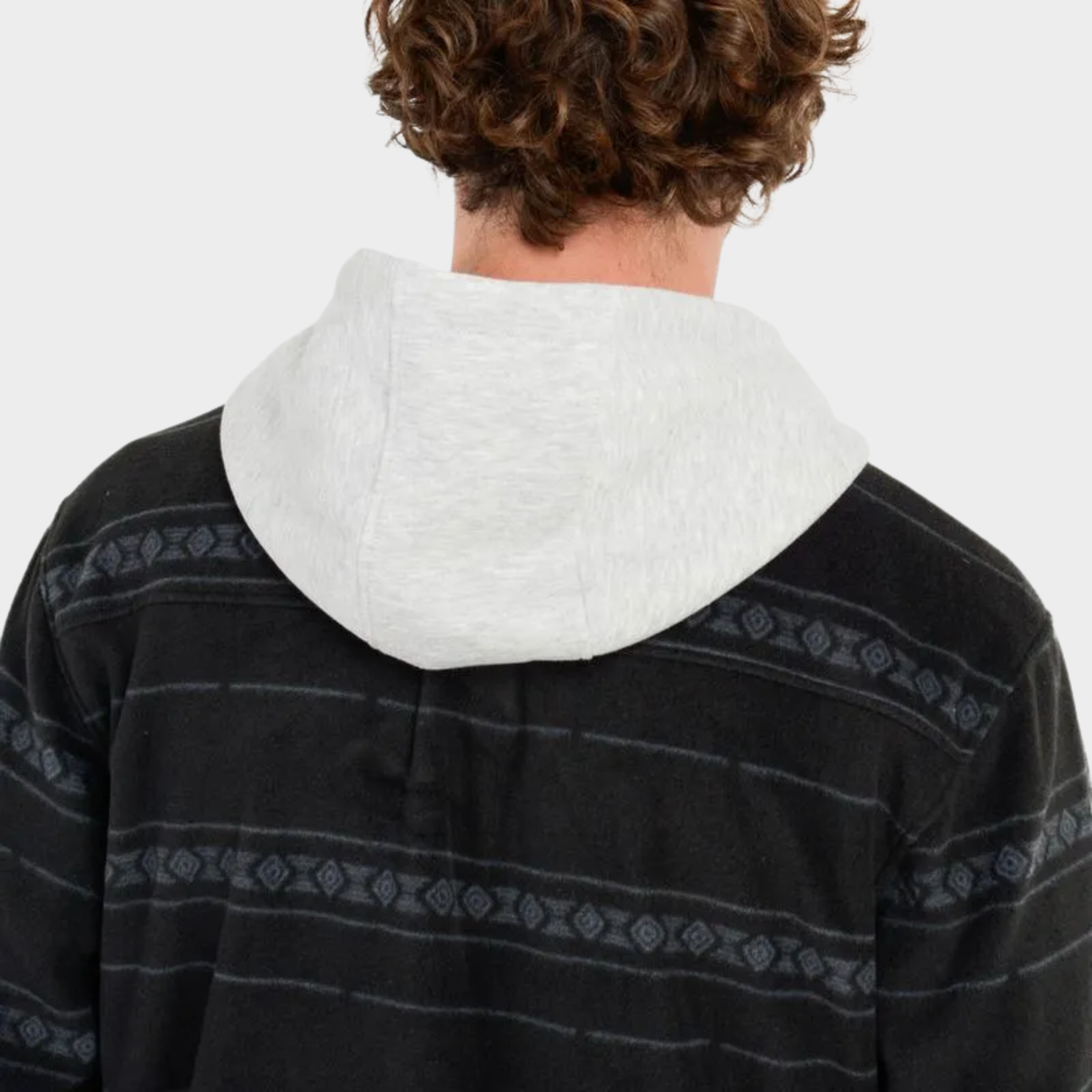 POLERON HOMBRE - STRIPE BLACK - IN26