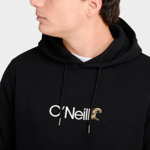 POLERON CON CAPUCHA HOMBRE - BLACK - IN26