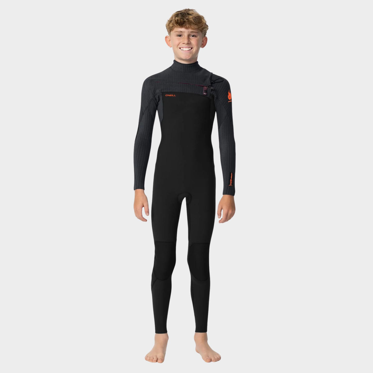 WETSUIT NIÑO - LARGO - YOUTH HYPERFIRE CZ FULL 4/3MM - BLACK