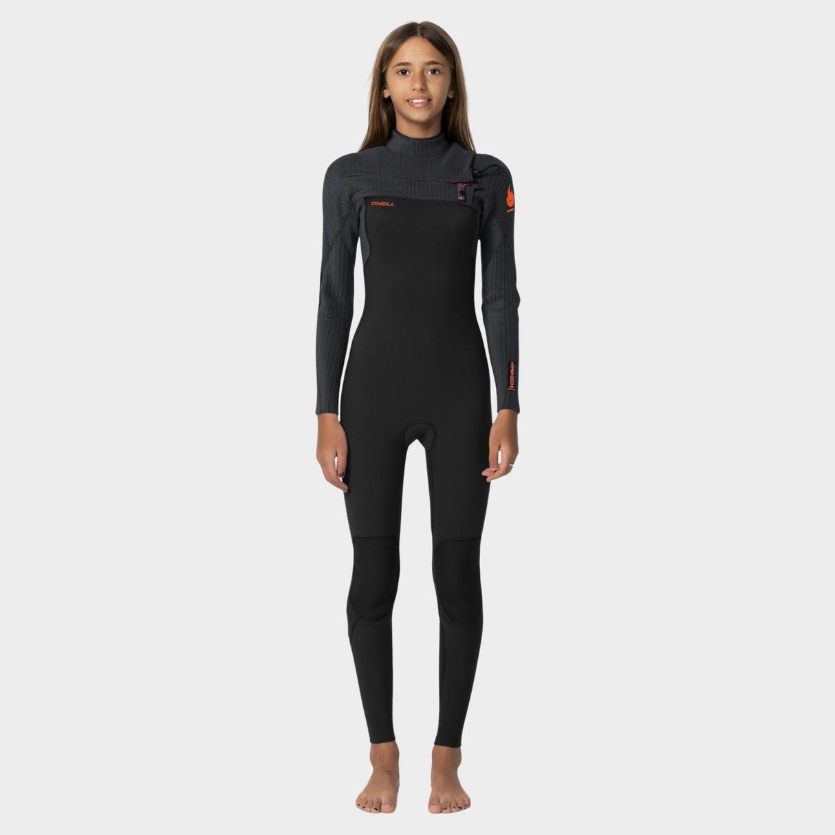 WETSUIT NIÑO - LARGO - YOUTH HYPERFIRE CZ FULL 4/3MM - BLACK
