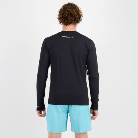 LYCRA PLAYA - HOMBRE - L/S CREW - BLACK