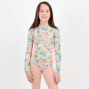 LYCRA PLAYA NIÑOS - L/S SPRING - JANIS FLORAL