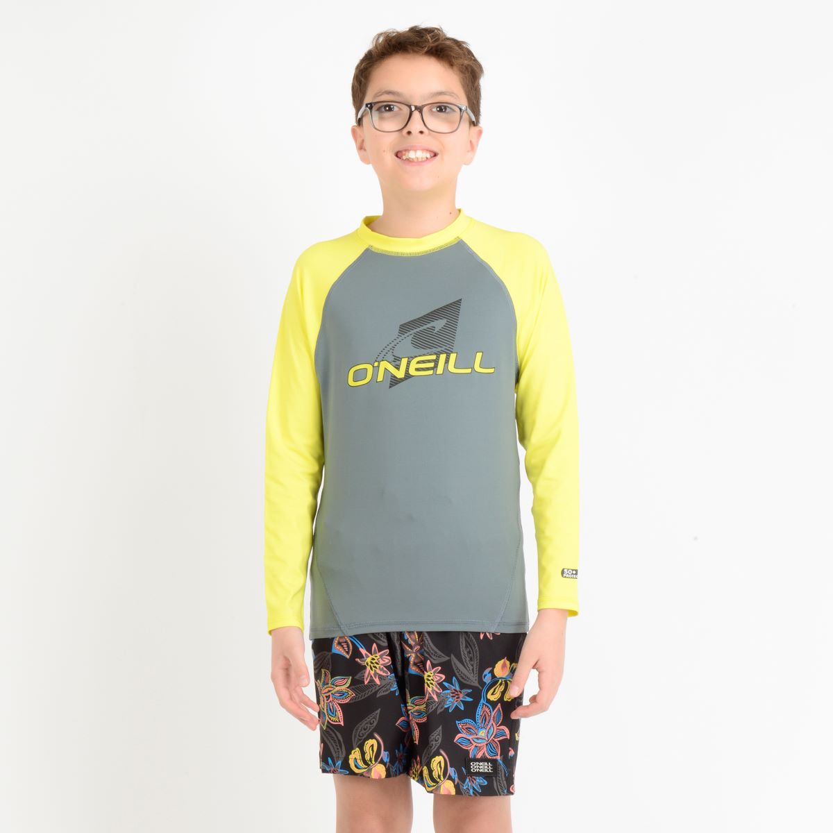 LYCRA PLAYA NIÑOS - L/S CREW - STORMY WEATHER