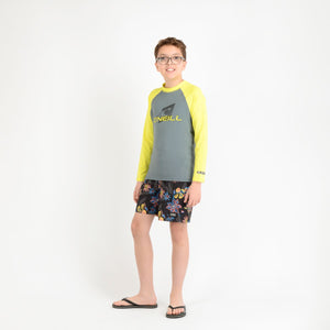 LYCRA PLAYA NIÑOS - L/S CREW - STORMY WEATHER