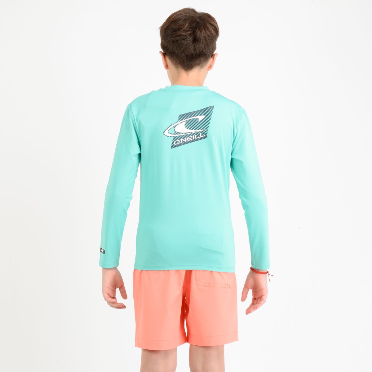 LYCRA PLAYA NIÑOS - L/S CREW - GREEN