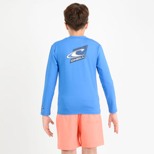 LYCRA PLAYA NIÑOS - L/S CREW - DIRECTORIE BLUE