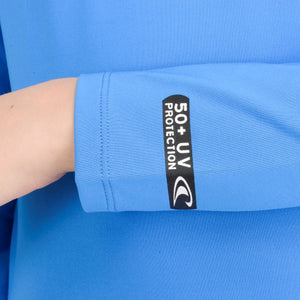 LYCRA PLAYA NIÑOS - L/S CREW - DIRECTORIE BLUE