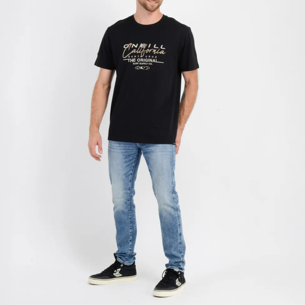 POLO M/C - T-SHIRT S-SLV MEN - BLACK