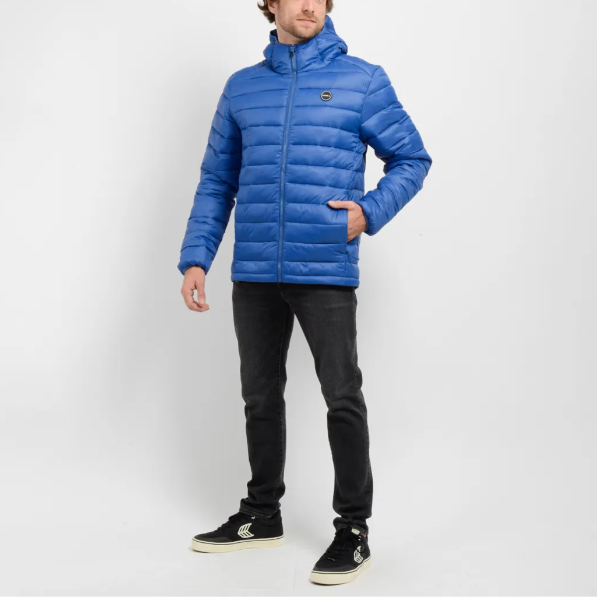 CASACA HOMBRE - CASACA CON CAPUCHA - SNORKEL BLUE