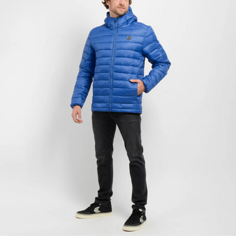 CASACA HOMBRE - CASACA CON CAPUCHA - SNORKEL BLUE