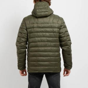 CASACA HOMBRE - CASACA CON CAPUCHA - LICHEN GREEN