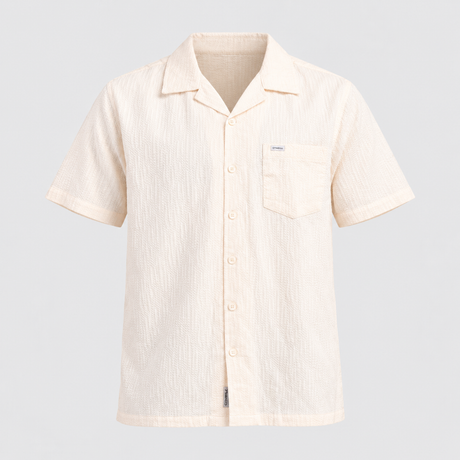 Camisa O’Neill CREAM VE26, vista frontal 3D