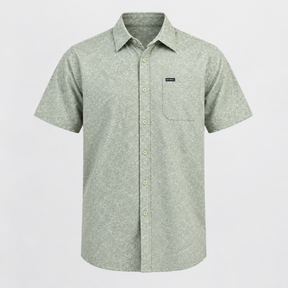 Camisa O’Neill FLOWET GREEN VE26, vista frontal 3D
