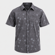 Camisa O’Neill GRAPHITE PALM VE26, vista frontal 3D