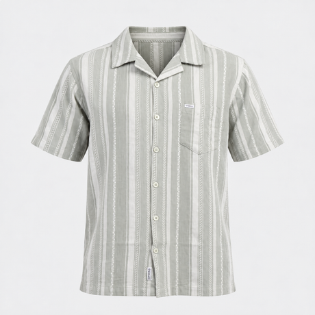 Camisa O’Neill JAQUARD JADEITE VE26, vista frontal 3D