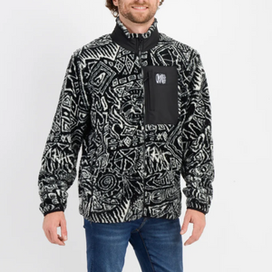 POLERON HOMBRE - MICROPOLARFLEECE - ALAMARE BLACK