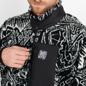 POLERON HOMBRE - MICROPOLARFLEECE - ALAMARE BLACK