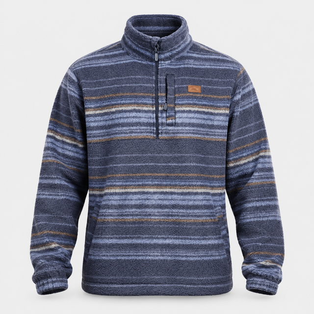 POLERON HOMBRE - STRIPE BLUE - IN26 - SALE - vista 3D