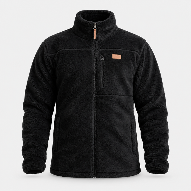 POLERON HOMBRE -BLACK - IN26 - SALE - vista 3D