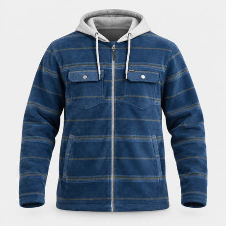 POLERON HOMBRE - STRIPE BLUE - IN26 - SALE - vista 3D