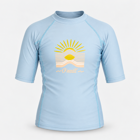 LYCRA NIÑOS - GIRLS BASIC UV SKINS SS CREW - SALE - vista 3D