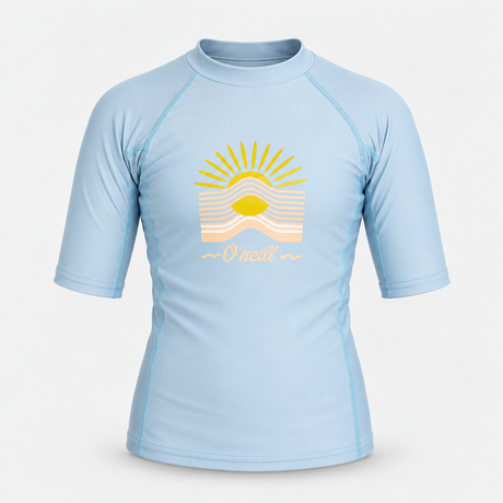 LYCRA NIÑOS - GIRLS BASIC UV SKINS SS CREW - SALE - vista 3D