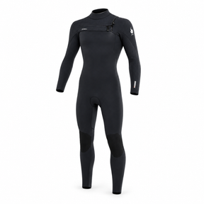 WETSUIT HOMBRE - LARGO - HYPER FIRE CZ FULL 4/3 MM - BLACK - vista 3D