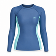 LYCRA MUJER - CLASSIC LS UV RASH VEST - VE23 - SALE - vista 3D