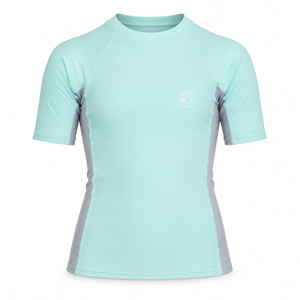 LYCRA NIÑOS - GIRLS CLASSIC UV SS RASH VEST - VE23 - SALE - vista 3D