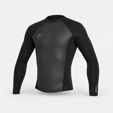 WETSUIT HOMBRE - JACKET - O'RIGINAL BZ JACKET 2/1MM - A05 BLK/BLK/BLK - VE25 - vista 3D