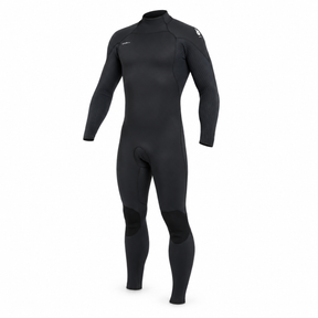 WETSUIT HOMBRE - LARGO - HYPER FIRE BZ FULL 4/3MM - BLACK - vista 3D