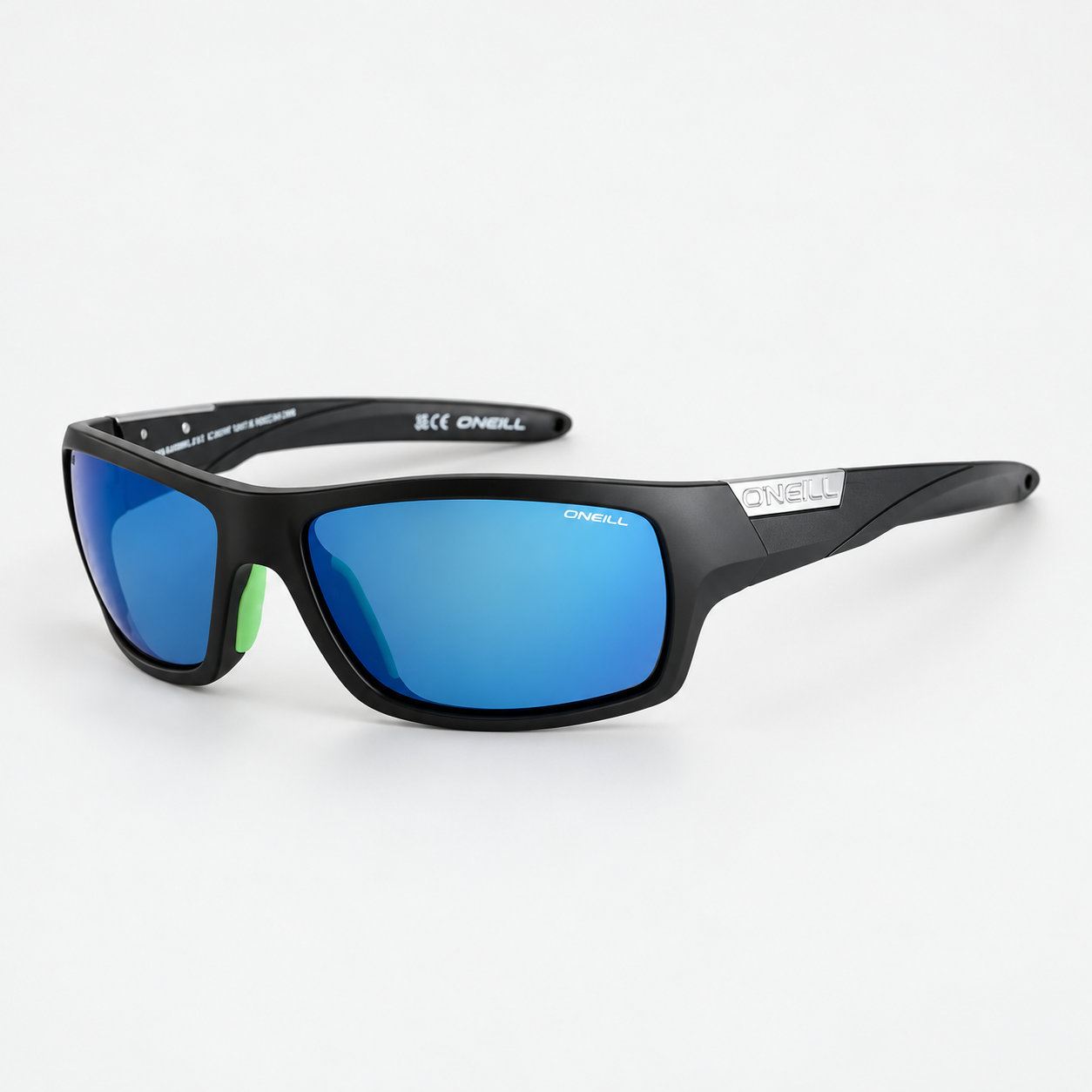 LENTE SOLAR - BARREL 2.0 - MATTE BLACK BLUE MIRROR - VE25 - vista 3D