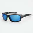 LENTE SOLAR - BARREL 2.0 - MATTE BLACK BLUE MIRROR - VE25 - vista 3D