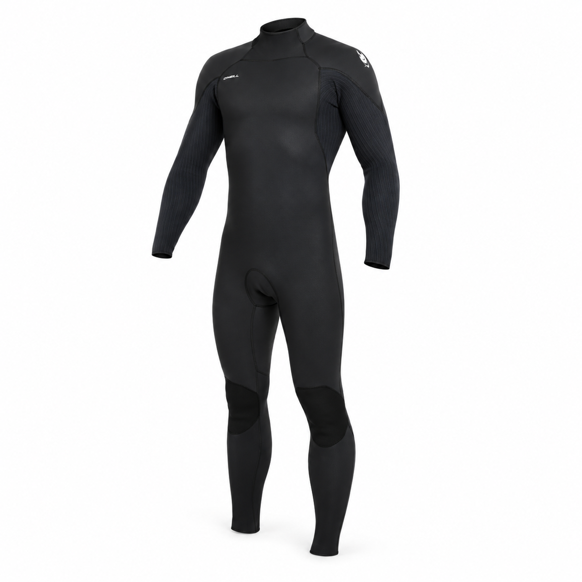 WETSUIT HOMBRE - LARGO - HYPER FIRE BZ FULL 3/2MM - BLACK - vista 3D