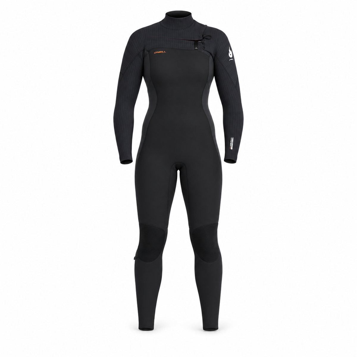 WETSUIT MUJER - LARGO - WMNS HYPER FIRE CZ FULL 3/2MM - BLACK - vista 3D