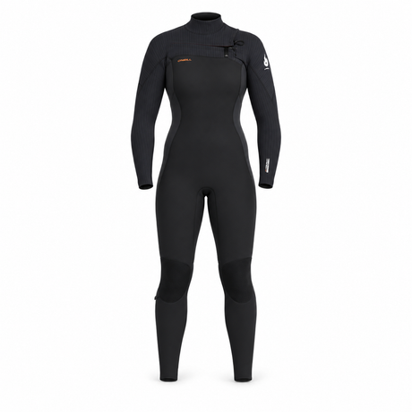 WETSUIT MUJER - LARGO - WMNS HYPER FIRE CZ FULL 3/2MM - BLACK - vista 3D