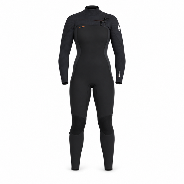 WETSUIT MUJER - LARGO - WMNS HYPER FIRE CZ FULL 3/2MM - BLACK - vista 3D