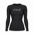 LYCRA MUJER - WMNS REACTOR LS UV RASH VEST - 002 BLACK - VE25 - vista 3D